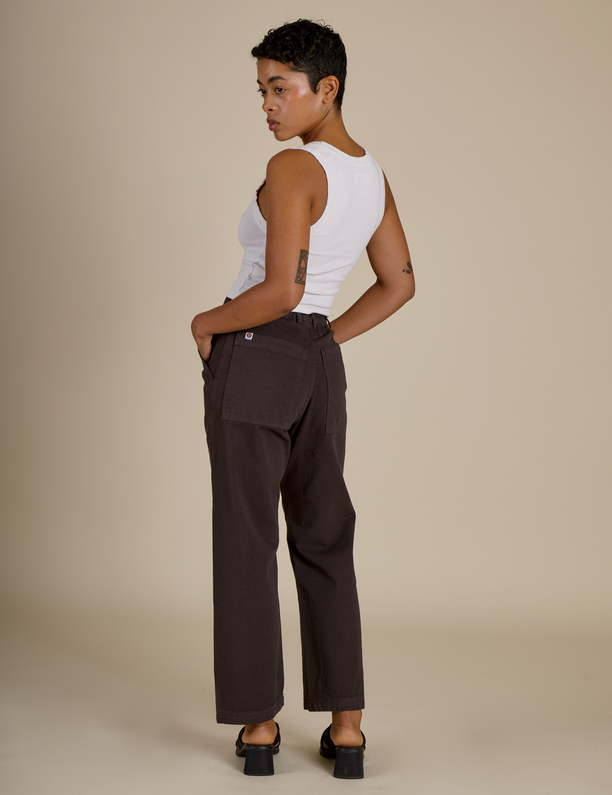 Work Pants - Espresso Brown