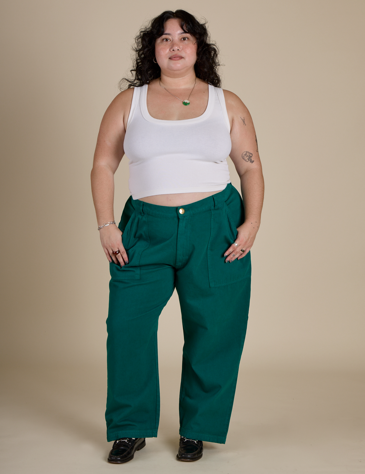 Work Pants - Hunter Green