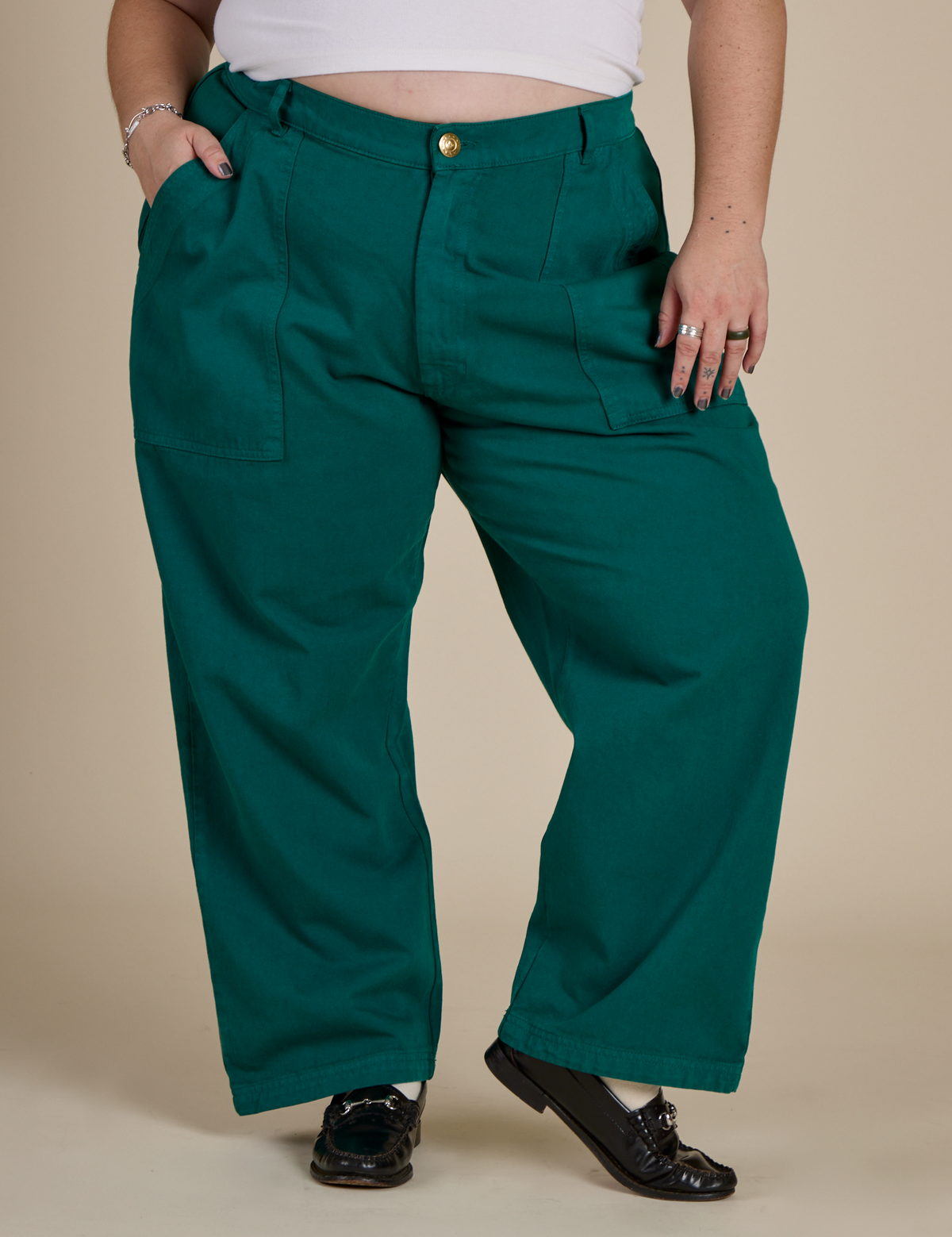 Work Pants - Hunter Green
