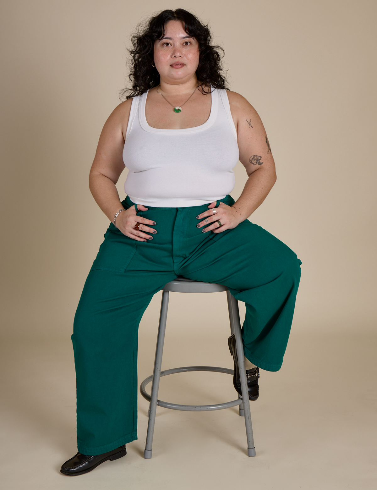 Work Pants - Hunter Green