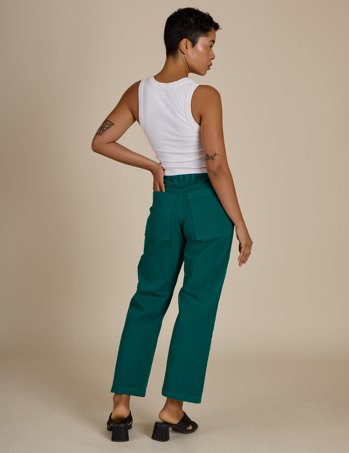 Work Pants - Hunter Green