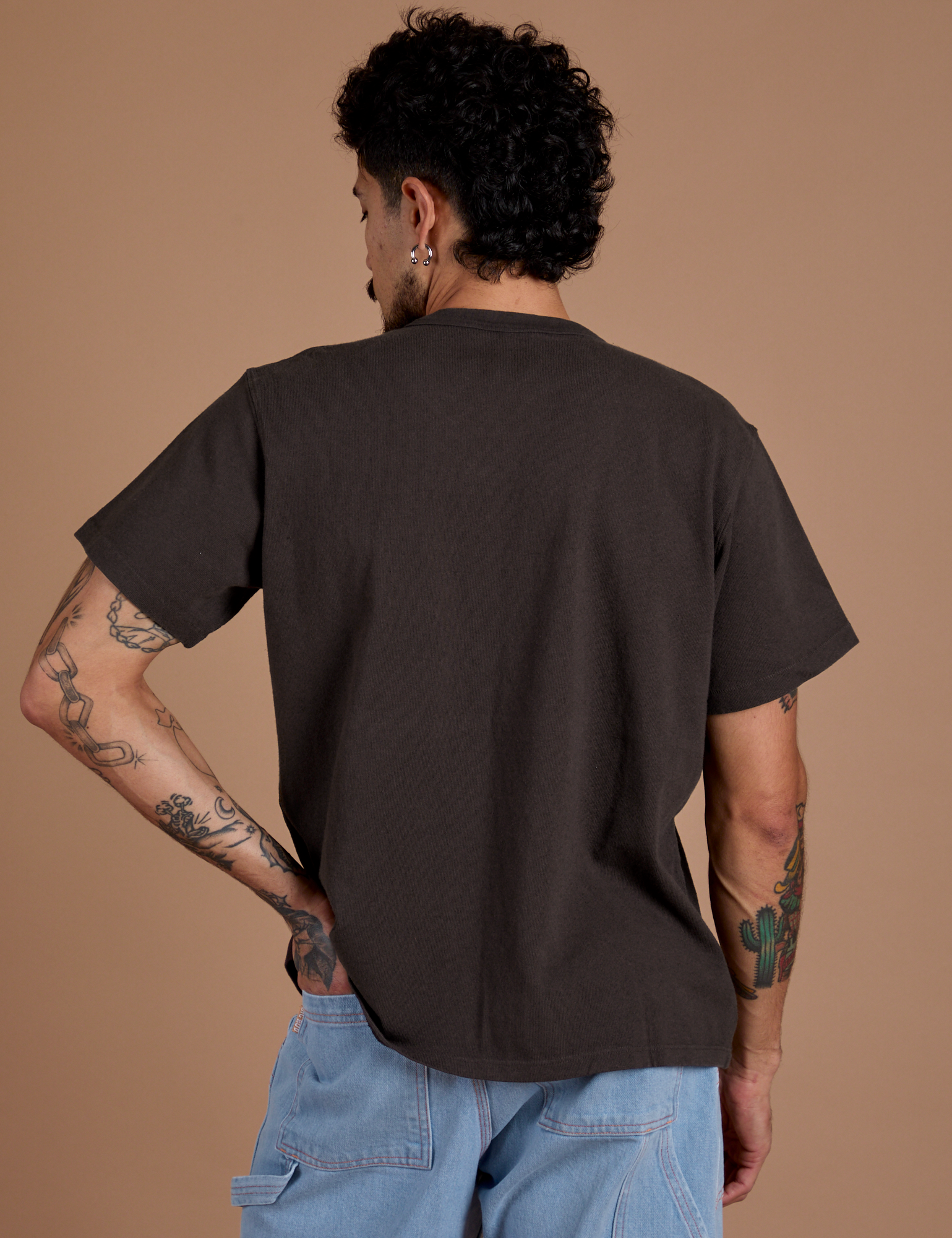 Burly Tee - Espresso Brown