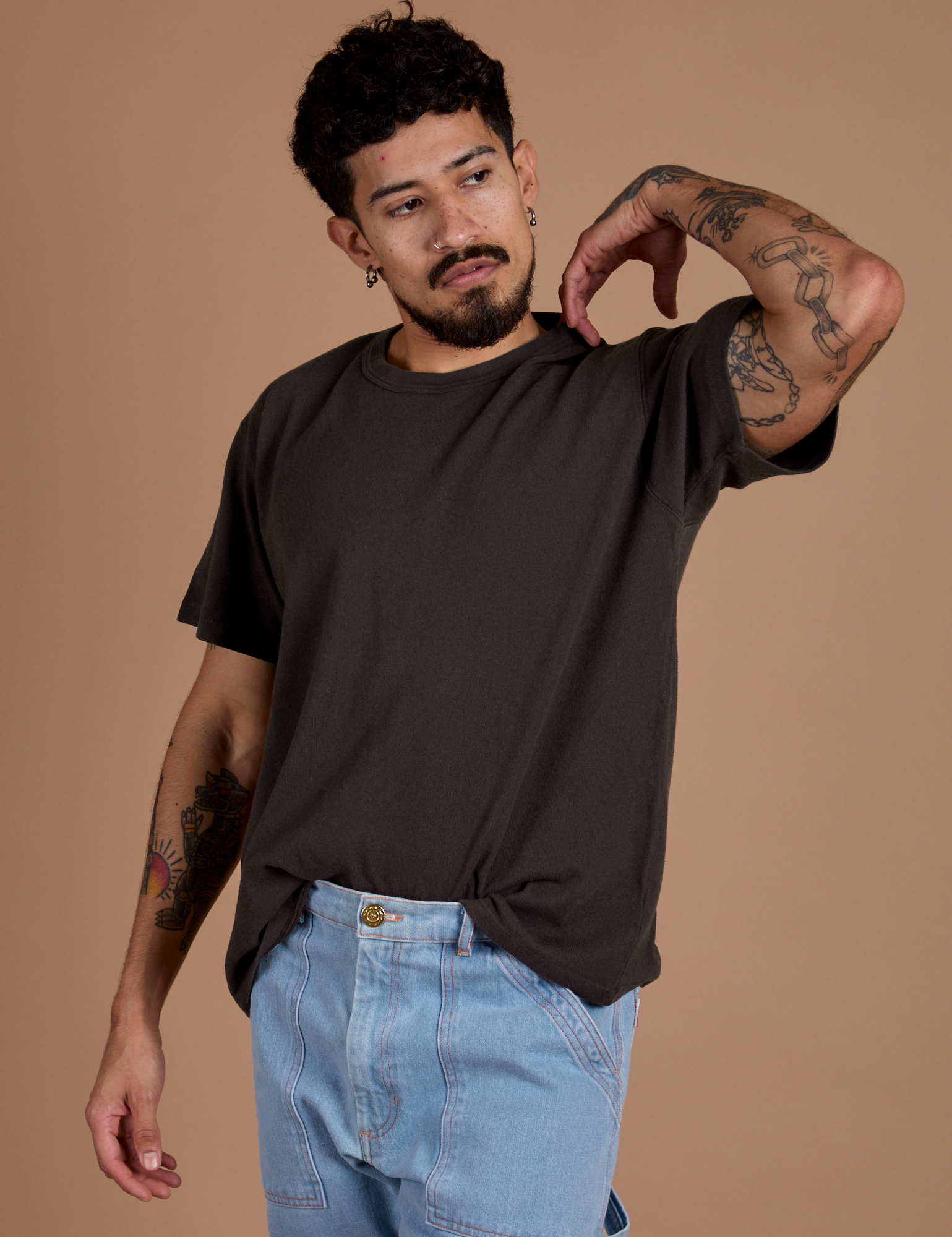 Burly Tee - Espresso Brown
