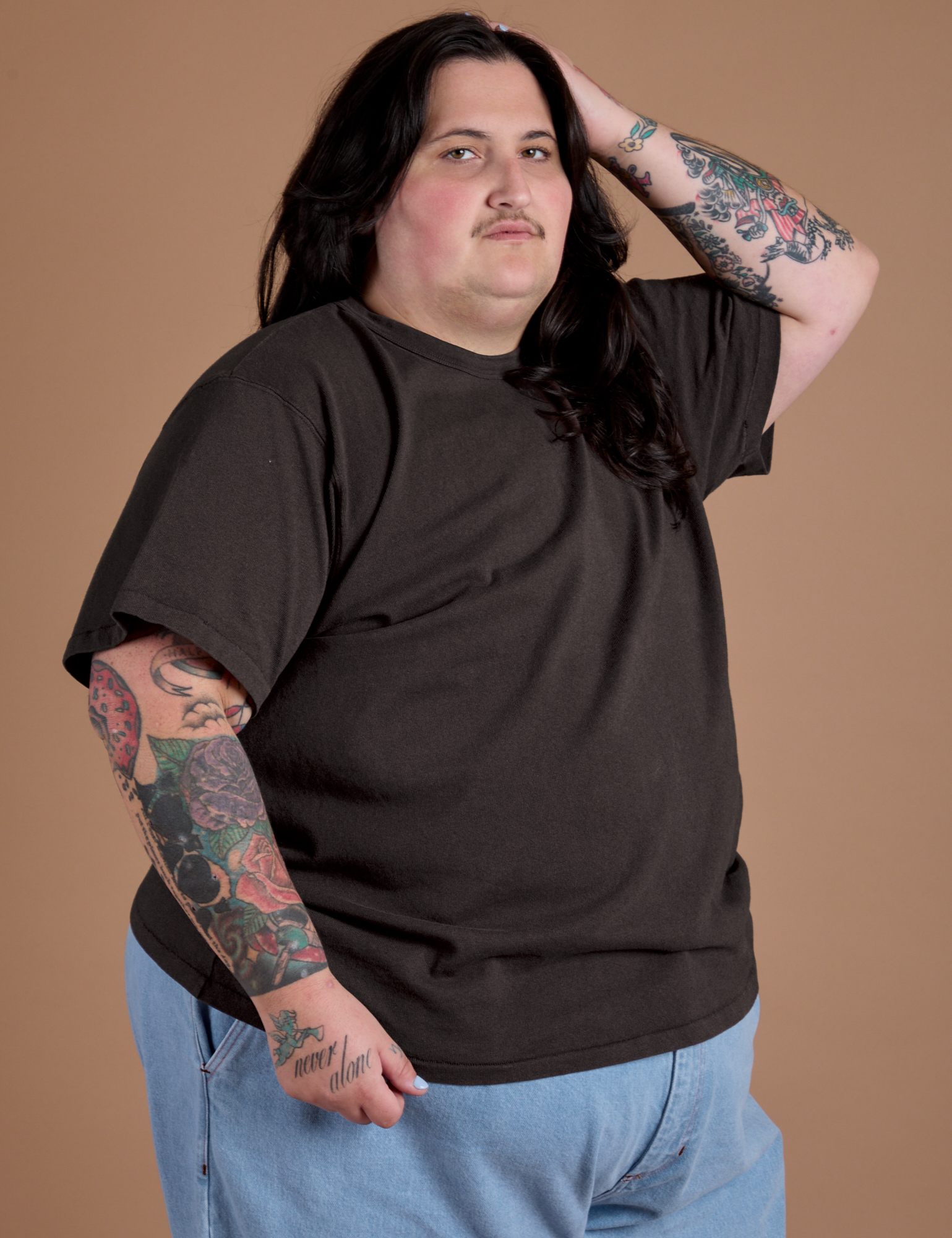 Burly Tee - Espresso Brown