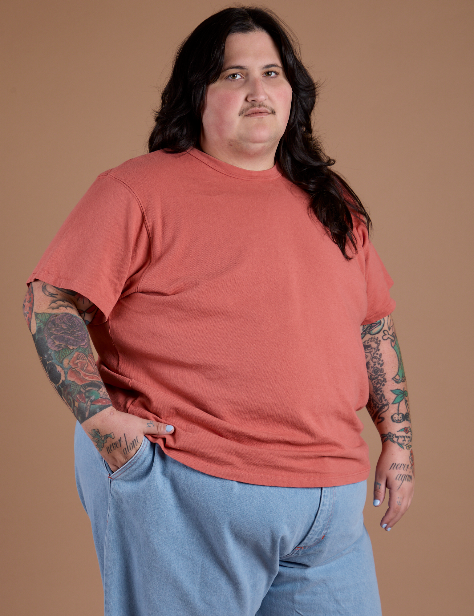 Burly Tee - Raspberry Sorbet