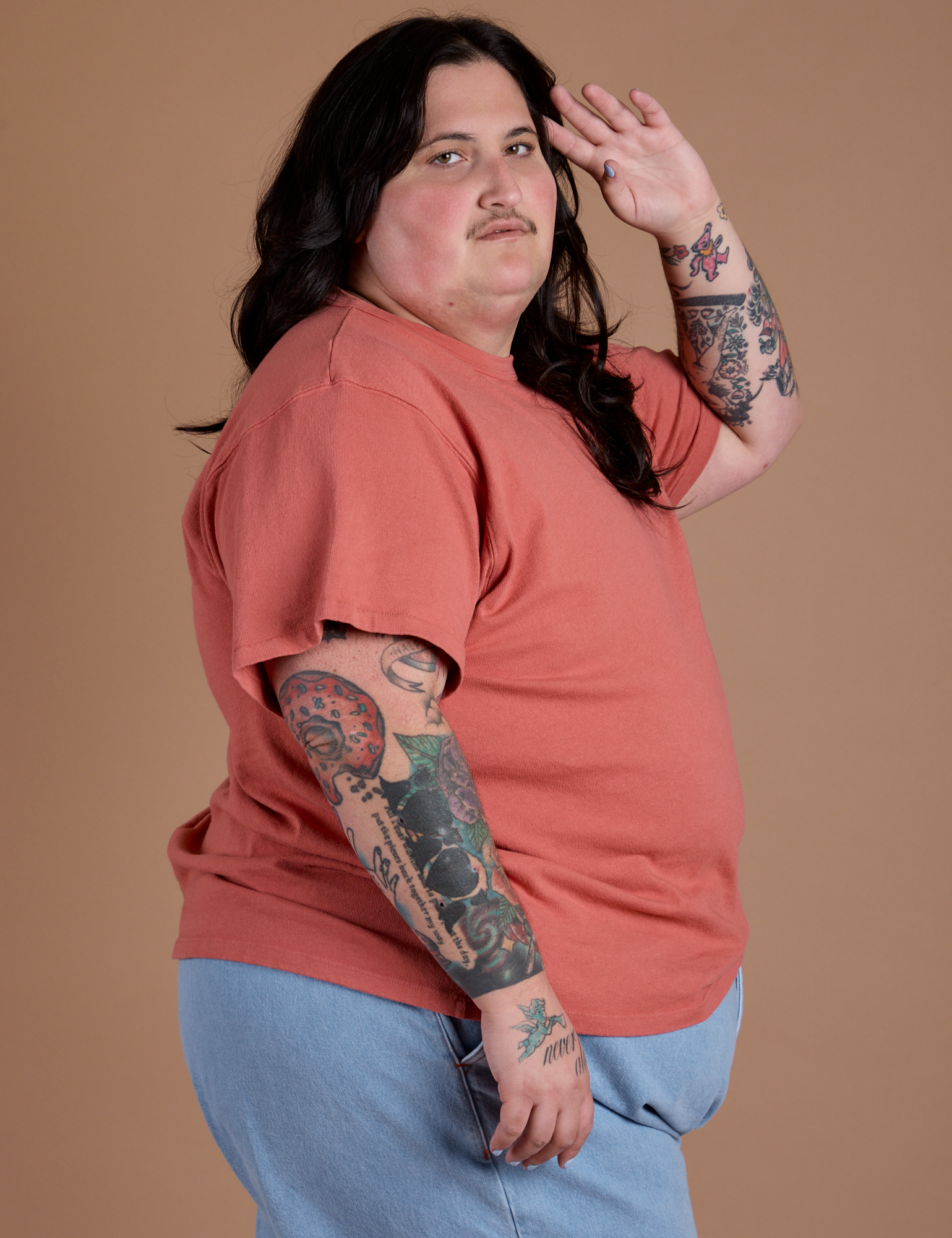 Burly Tee - Raspberry Sorbet