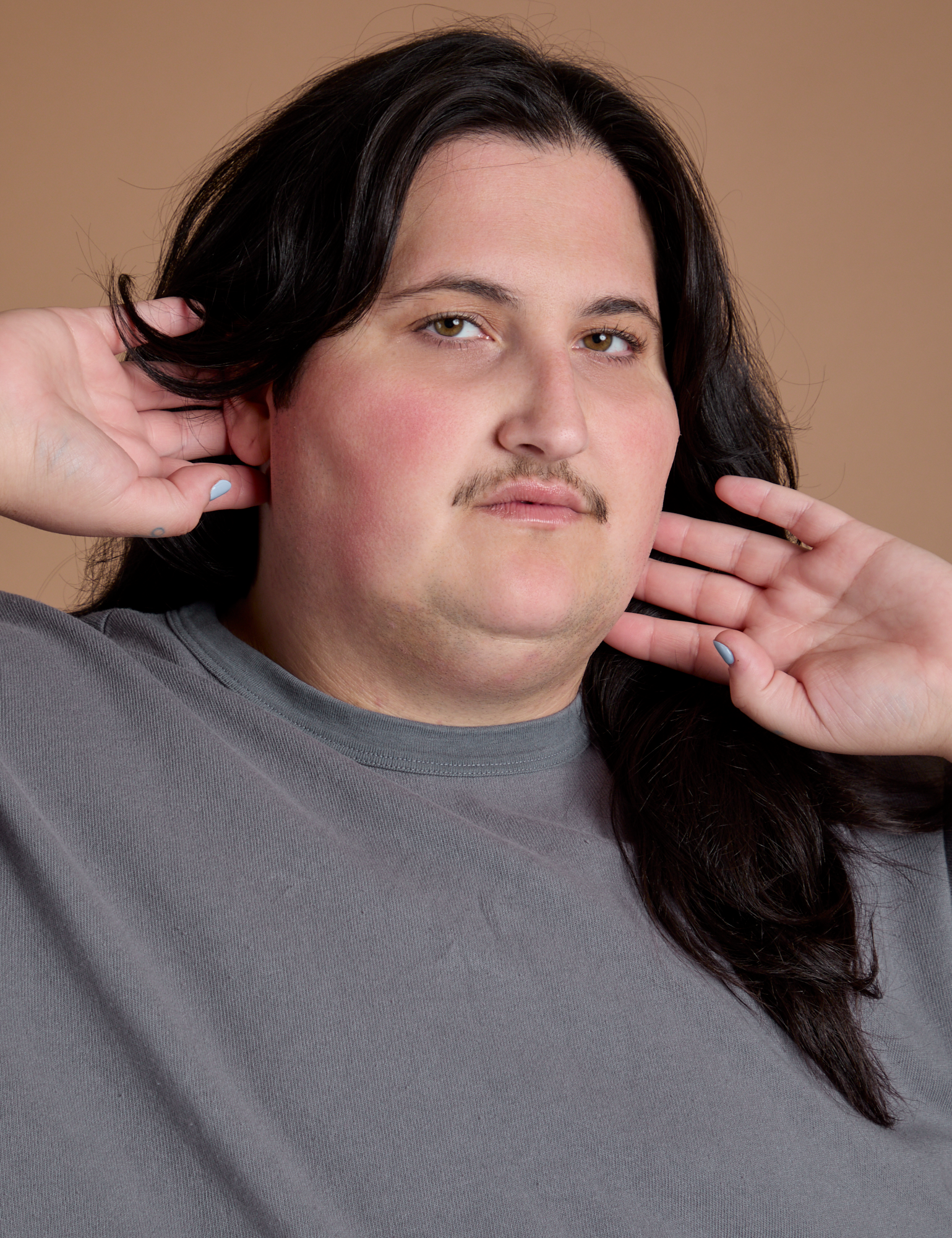 Burly Tee - Washed Grey