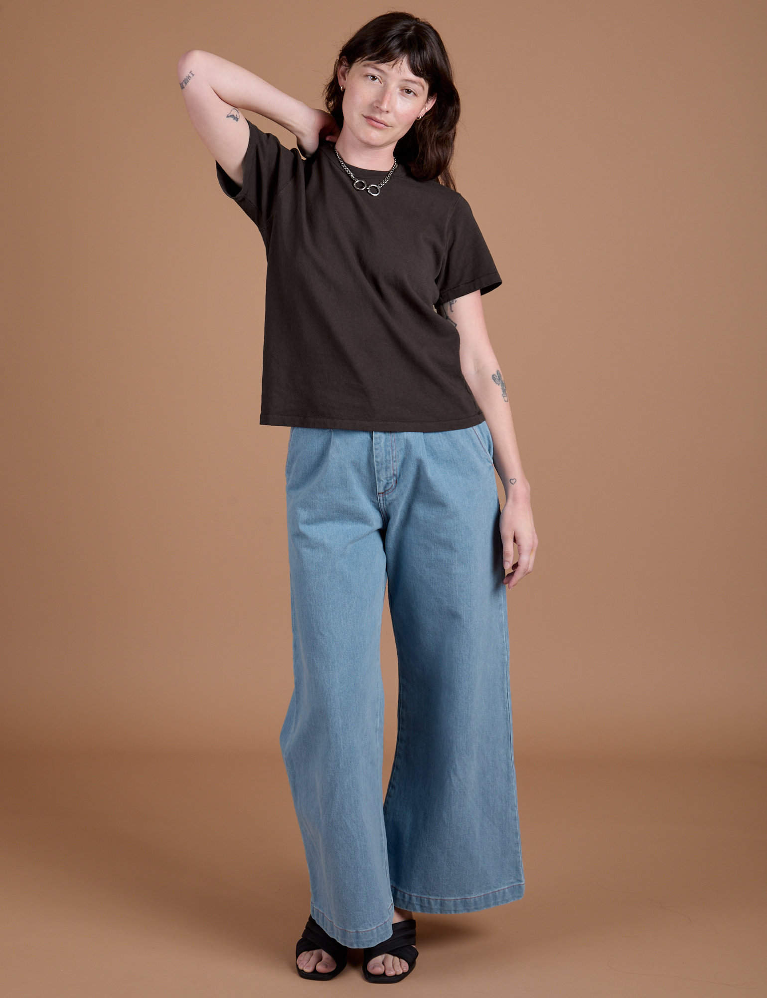 Burly Tee - Espresso Brown