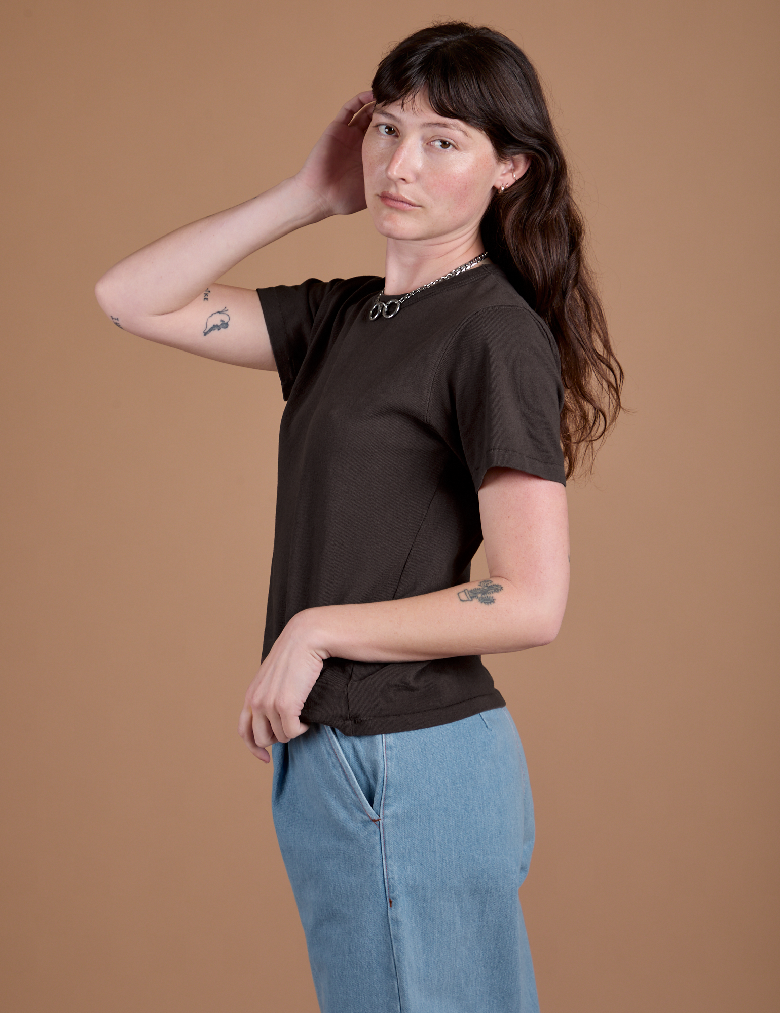 Burly Tee - Espresso Brown