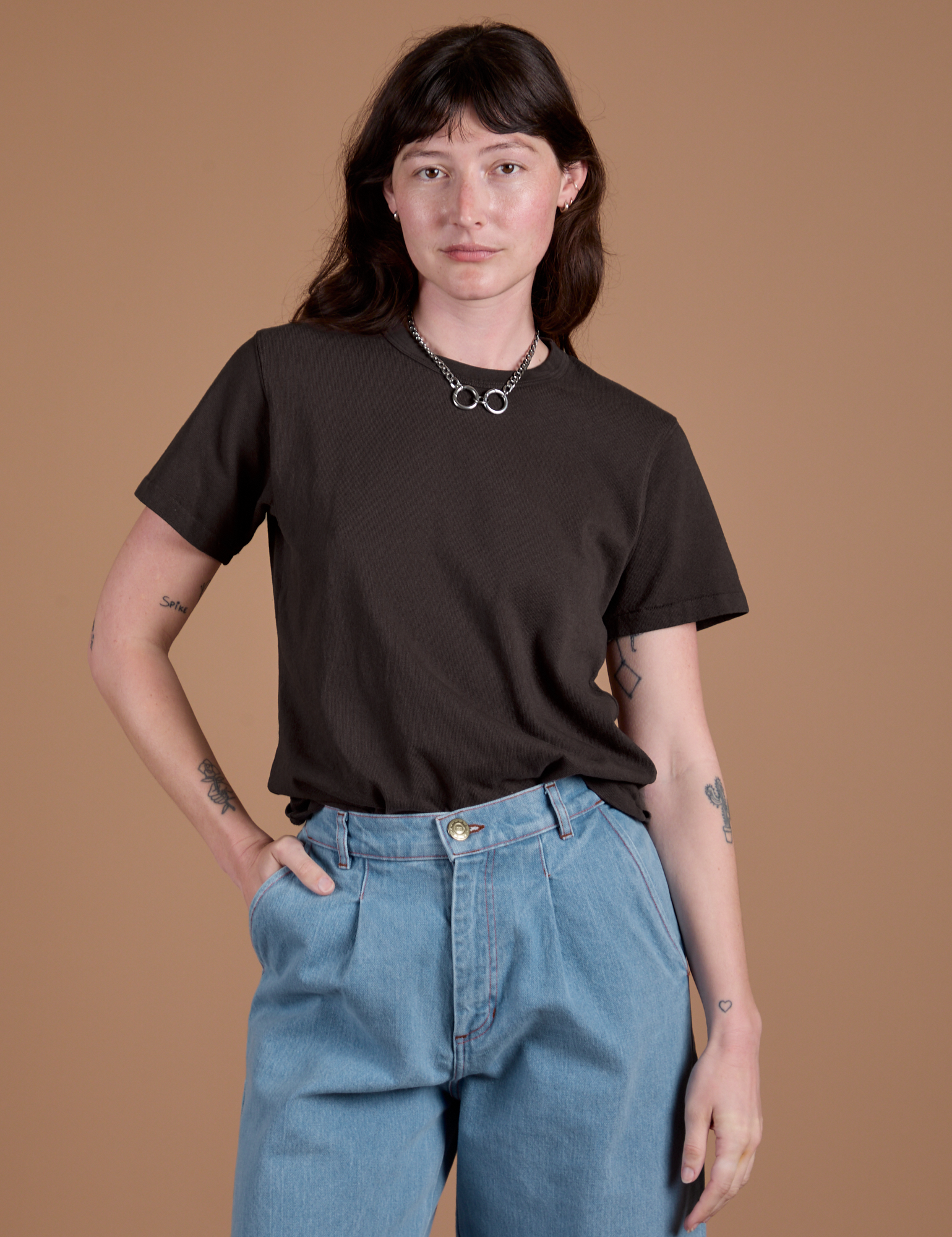 Burly Tee - Espresso Brown