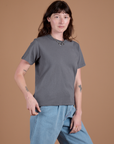 Burly Tee - Washed Grey