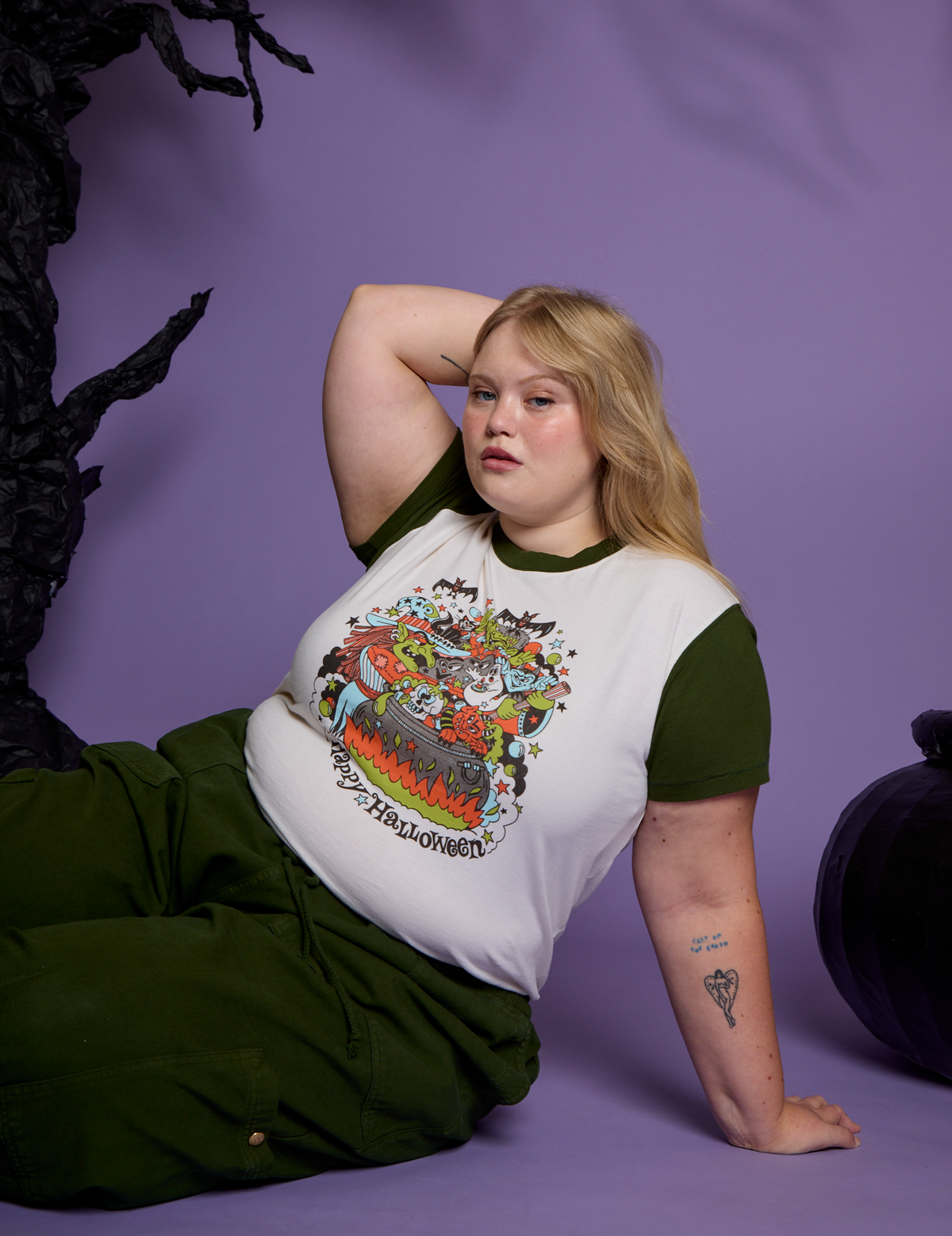 Vintage Tee - Happy Halloween