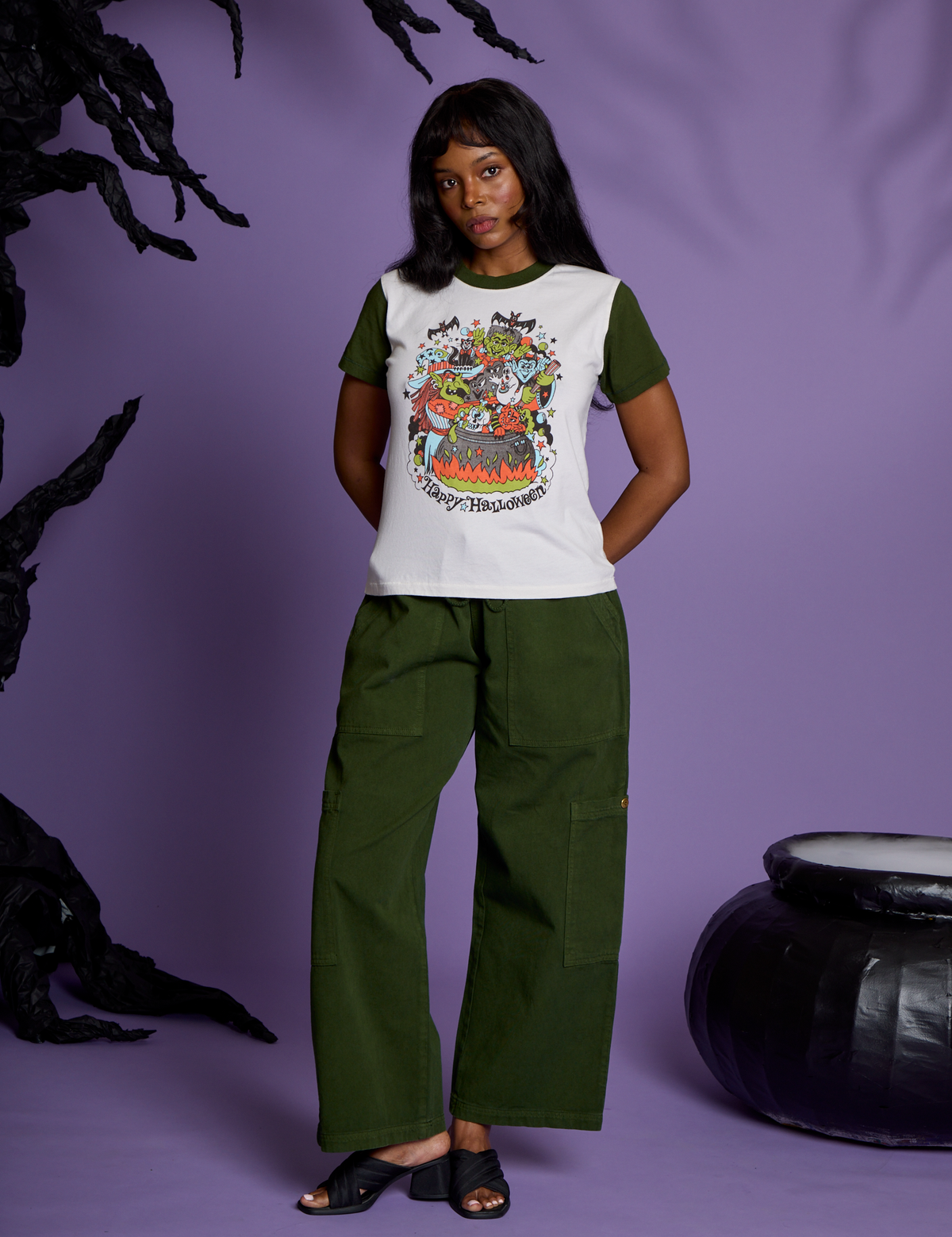 Vintage Tee - Happy Halloween
