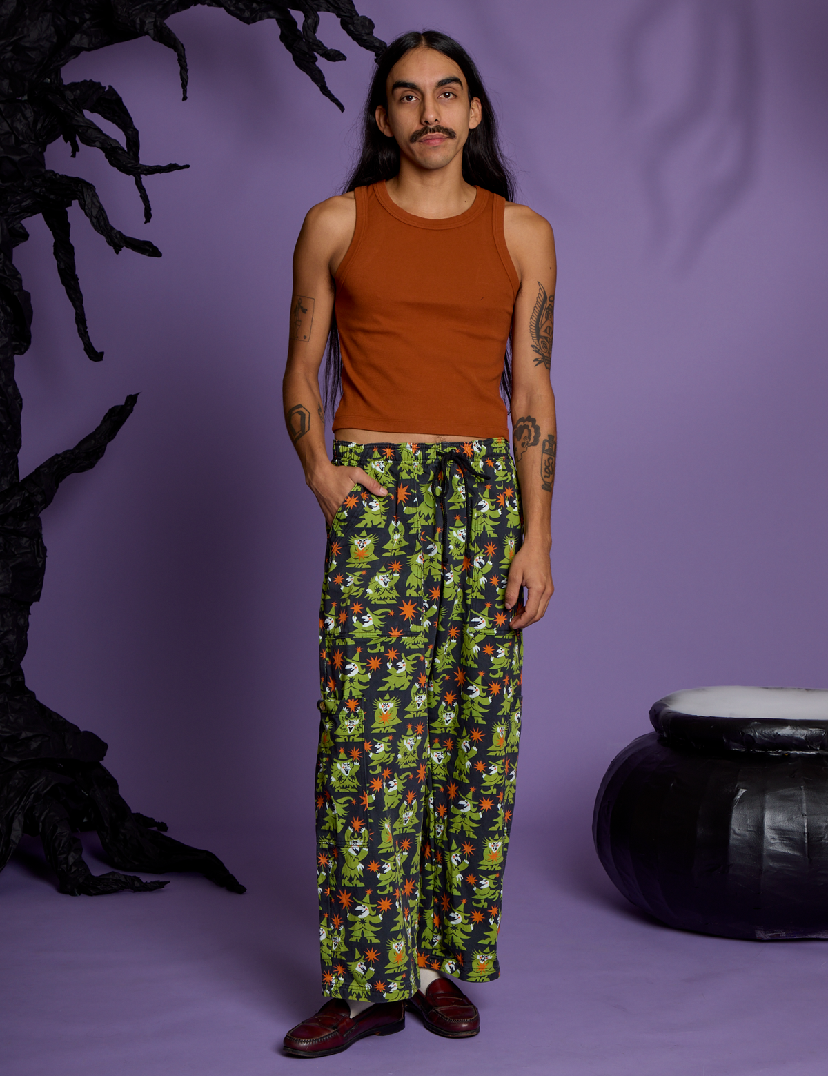 Drop Pocket Cargo Pants - Spellbound