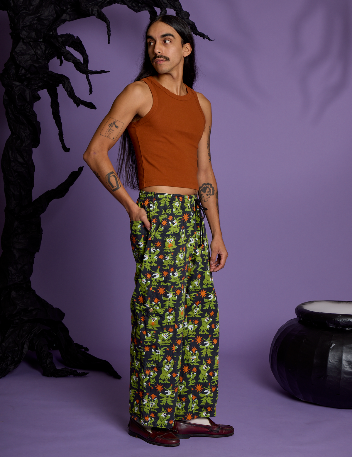 Drop Pocket Cargo Pants - Spellbound