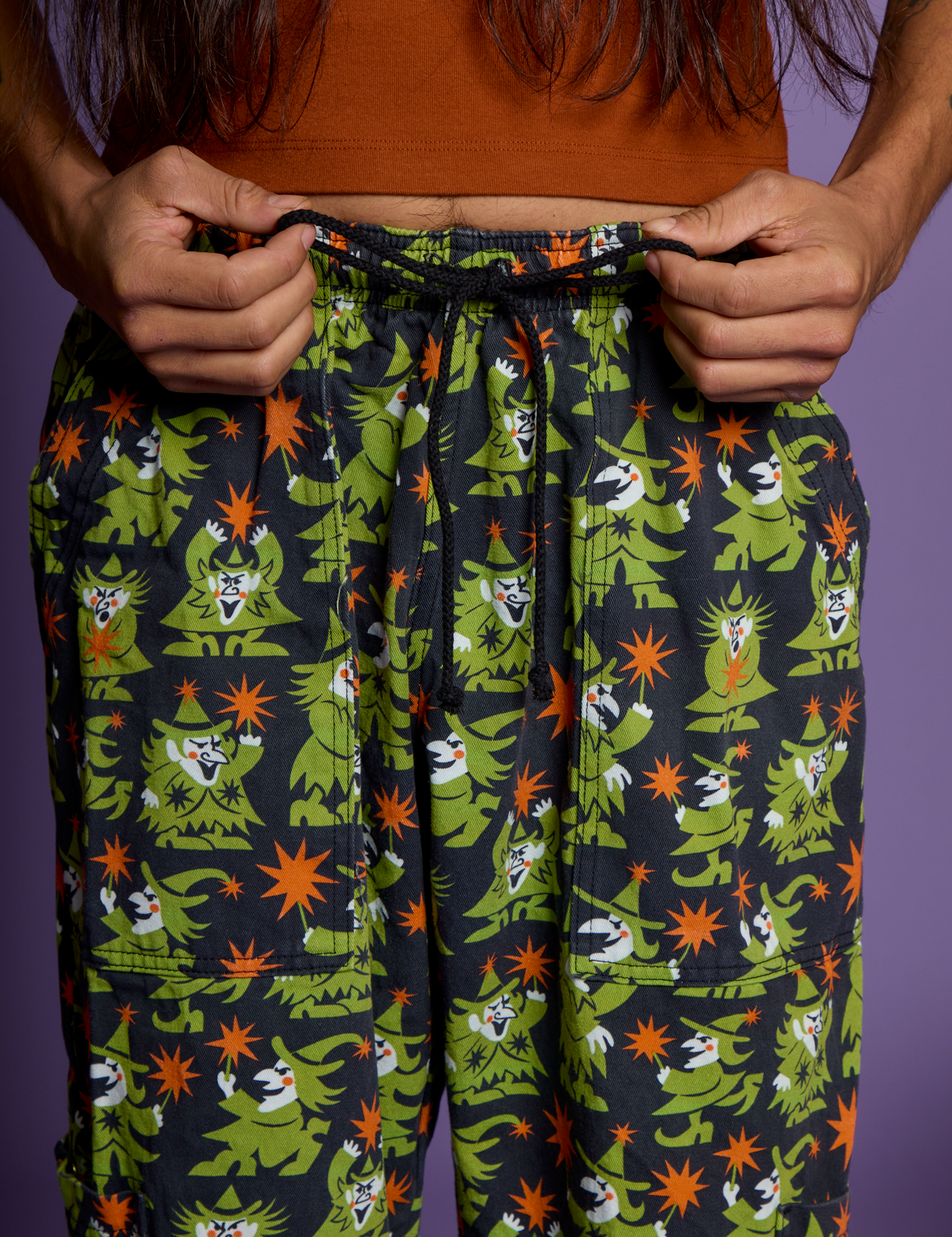 Drop Pocket Cargo Pants - Spellbound