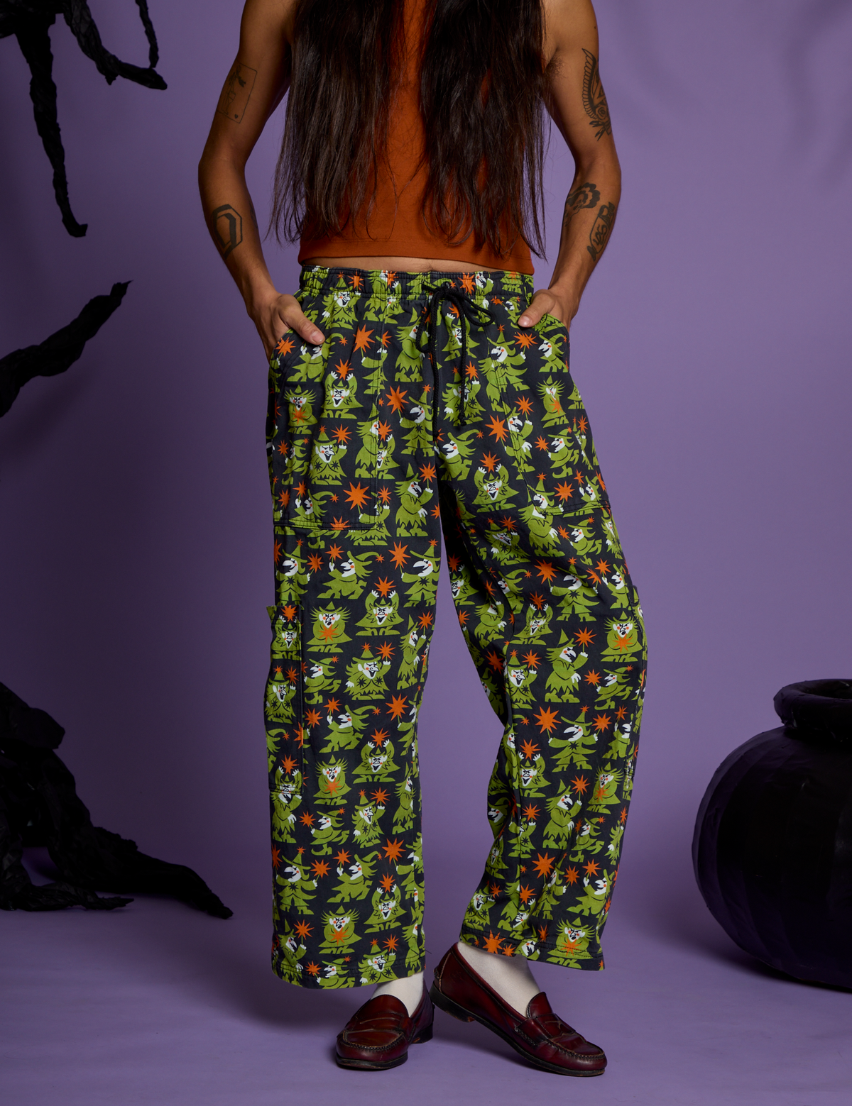 Drop Pocket Cargo Pants - Spellbound