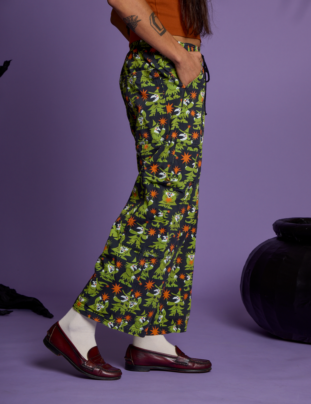 Drop Pocket Cargo Pants - Spellbound