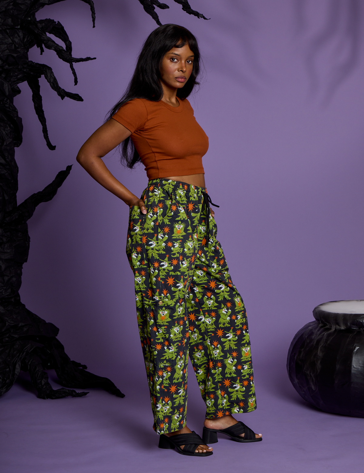 Drop Pocket Cargo Pants - Spellbound