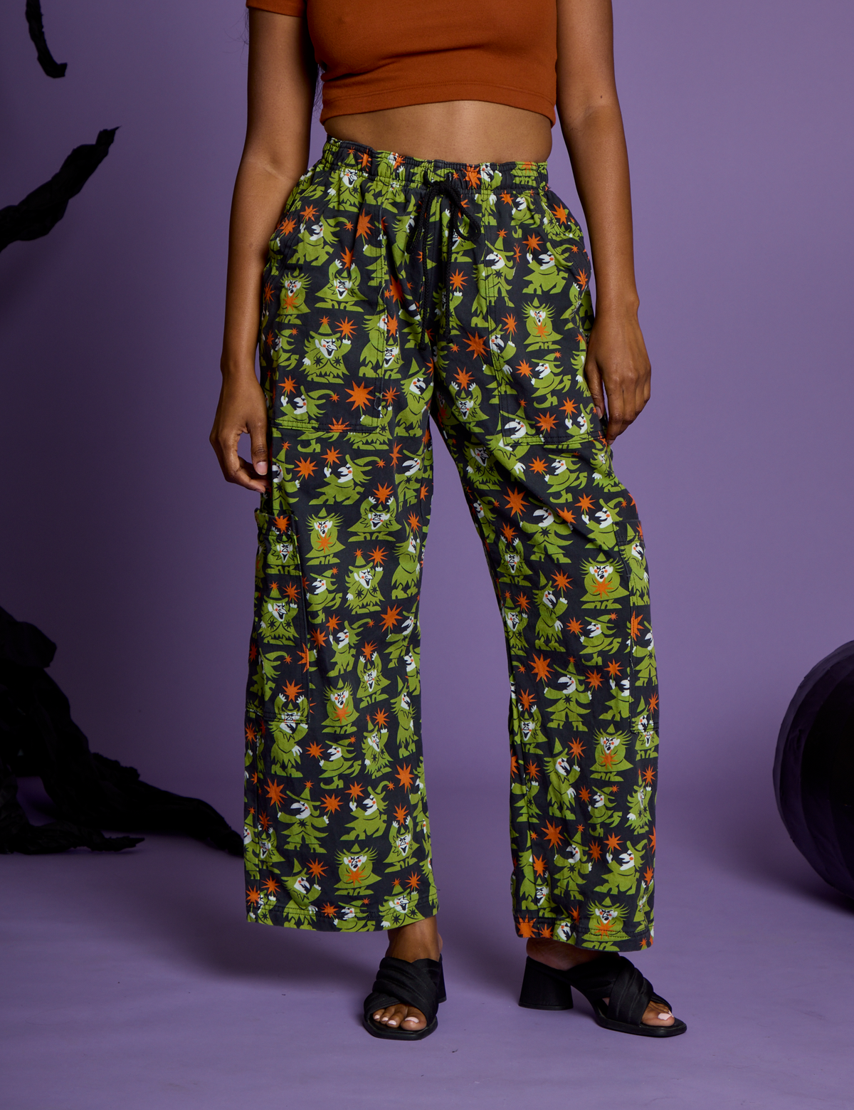 Drop Pocket Cargo Pants - Spellbound