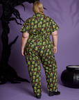 Short Sleeve Jumpsuit - Spellbound