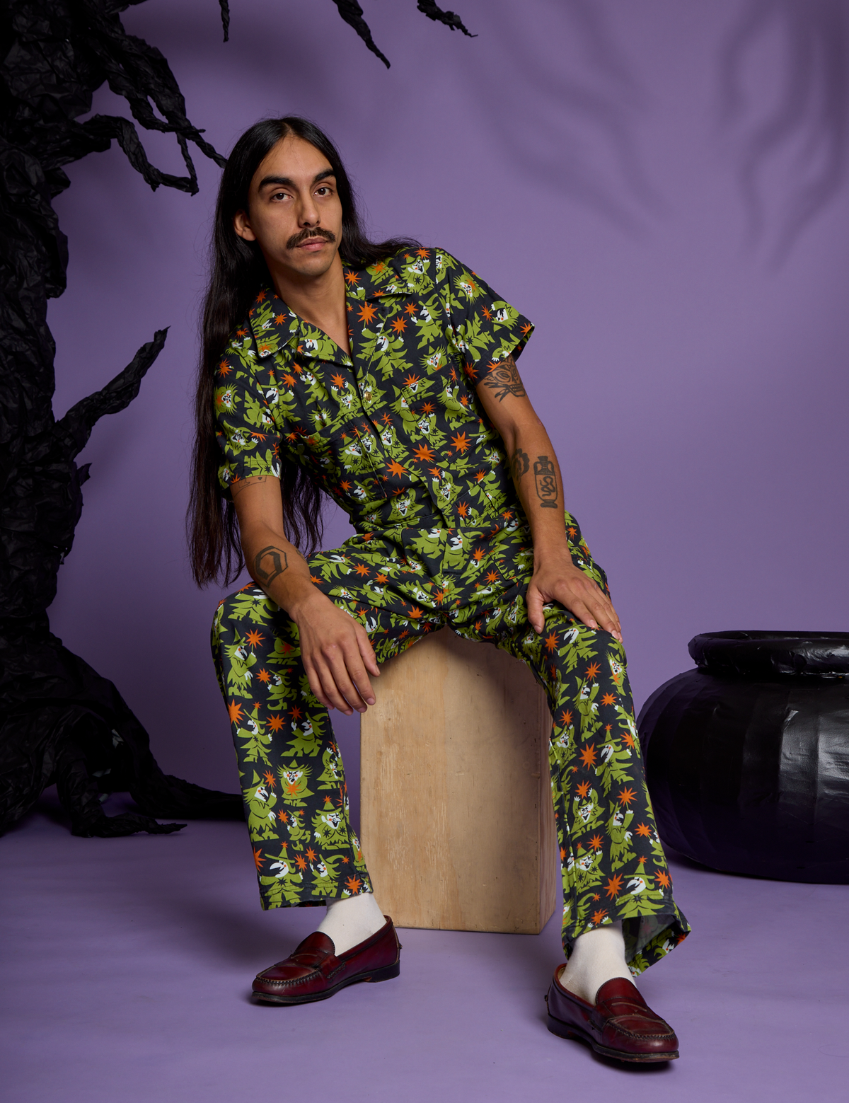 Short Sleeve Jumpsuit - Spellbound