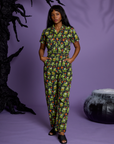 Short Sleeve Jumpsuit - Spellbound