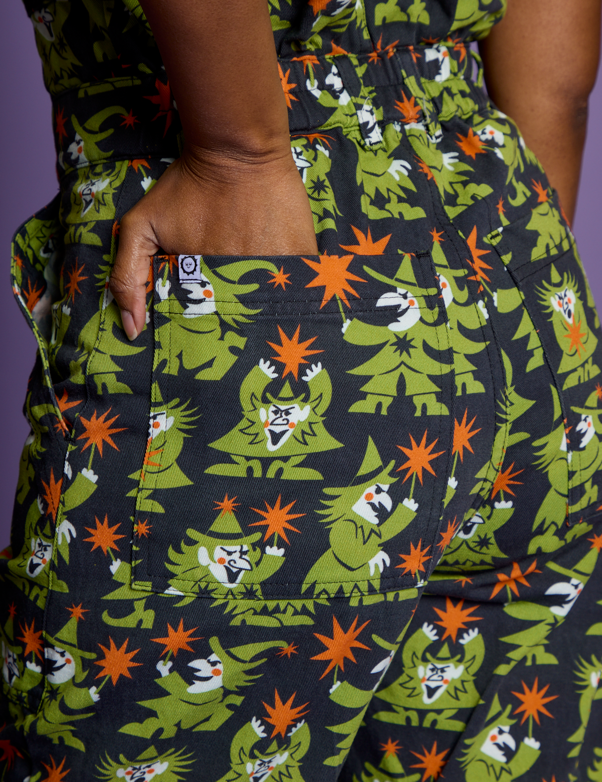 Short Sleeve Jumpsuit - Spellbound