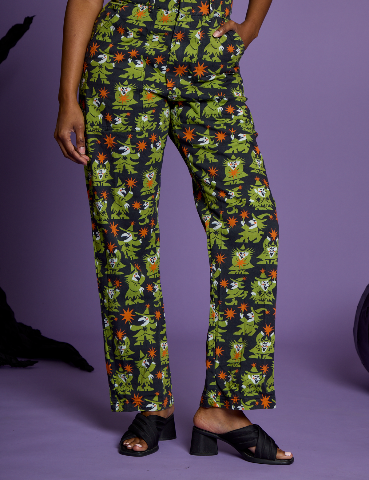 Short Sleeve Jumpsuit - Spellbound