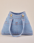 Light Wash Indigo Overall Handbags