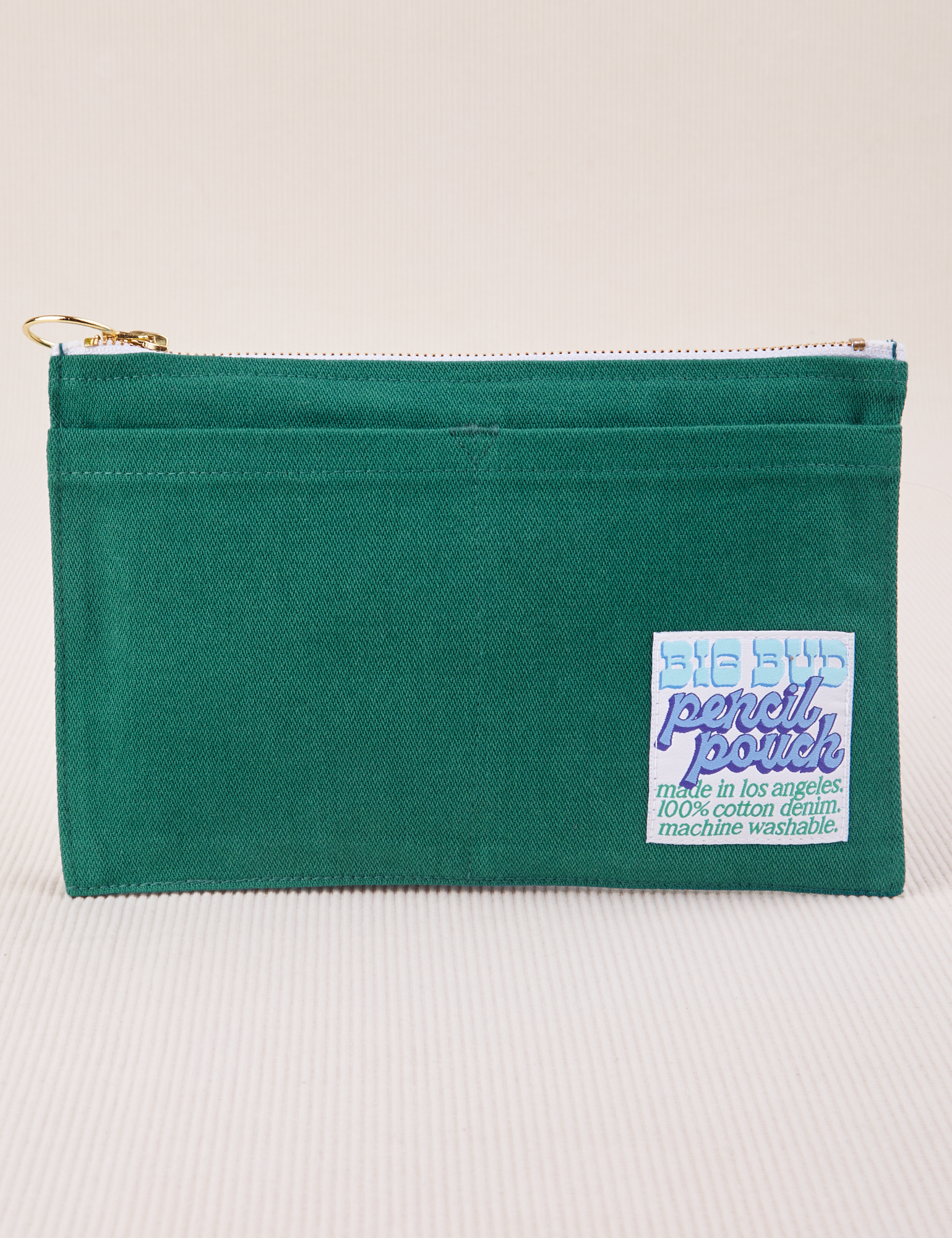 Pencil Pouch in Hunter Green