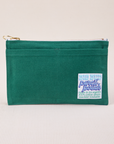 Perfect Pencil Pouch in Hunter Green