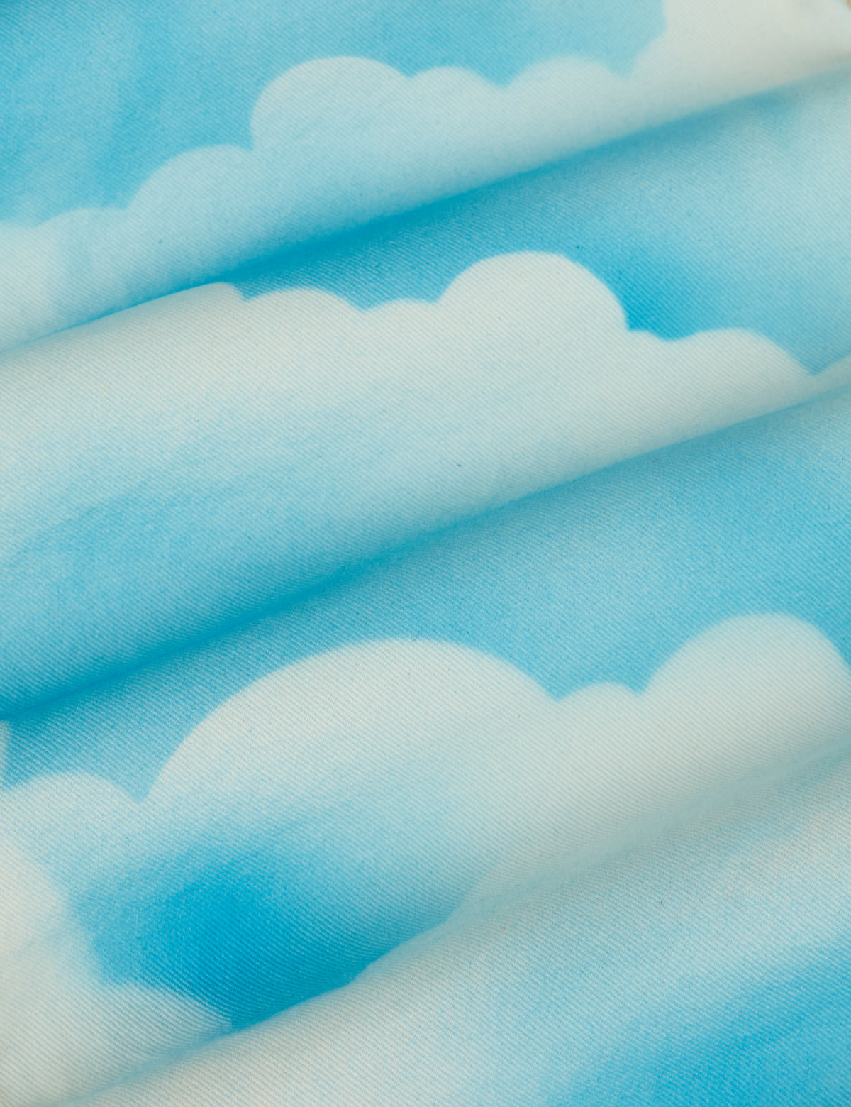 Fabric close up of the Cloud Coverage Airbrush Work Pants