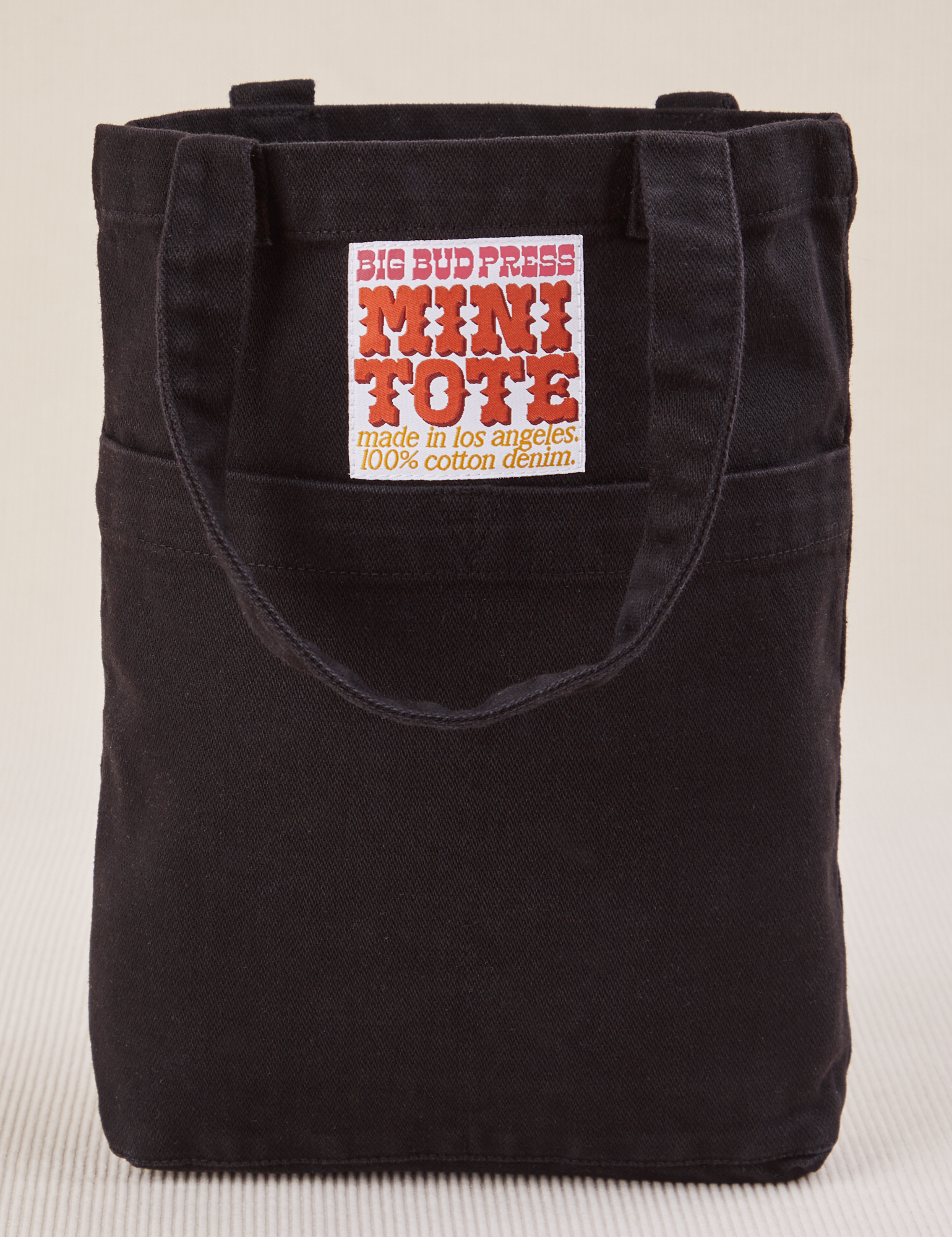 Mini Tote Bag in Basic Black