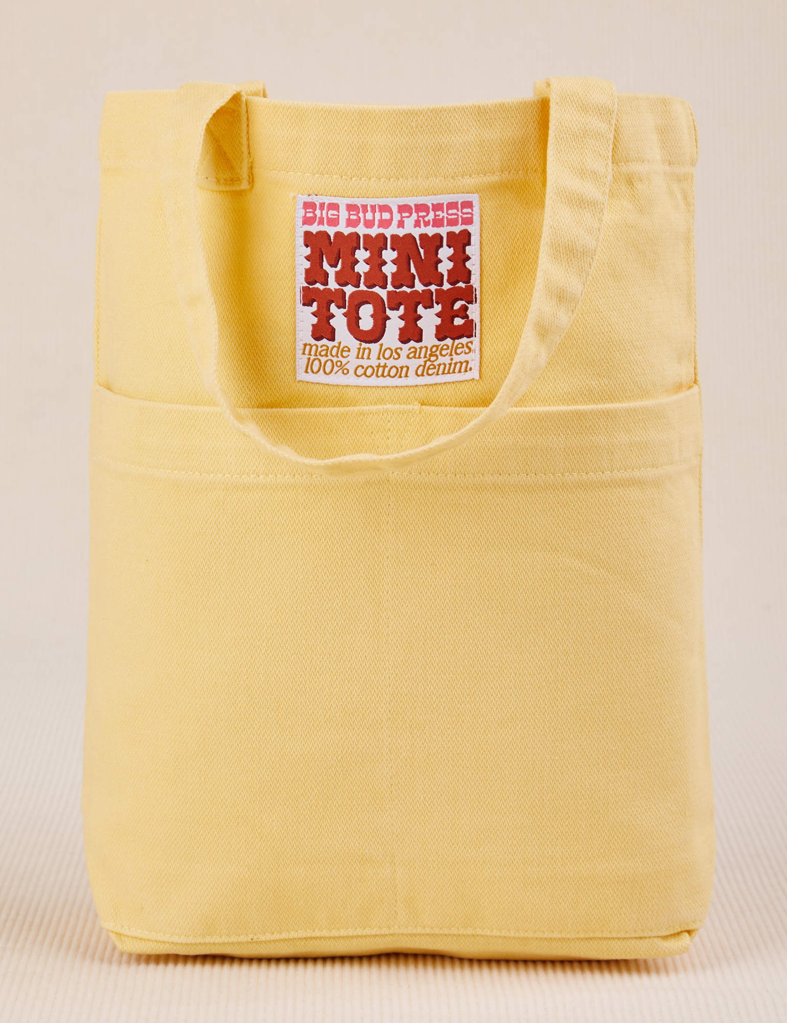 Mini Tote in Butter Yellow