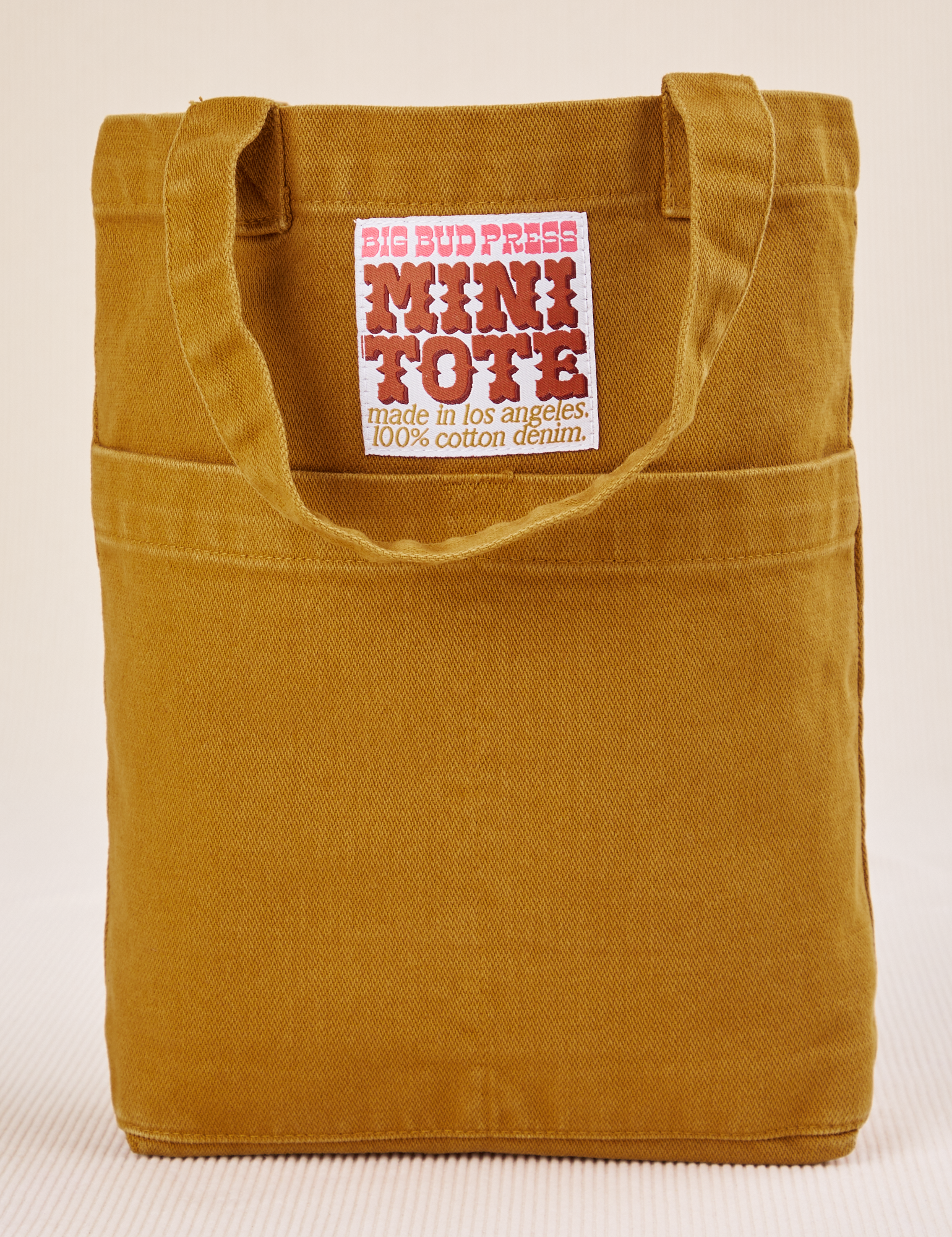 Mini Tote Bag in Spicy Mustard