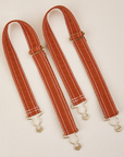 Overall Handbag adjustable strap in Burnt Terracotta