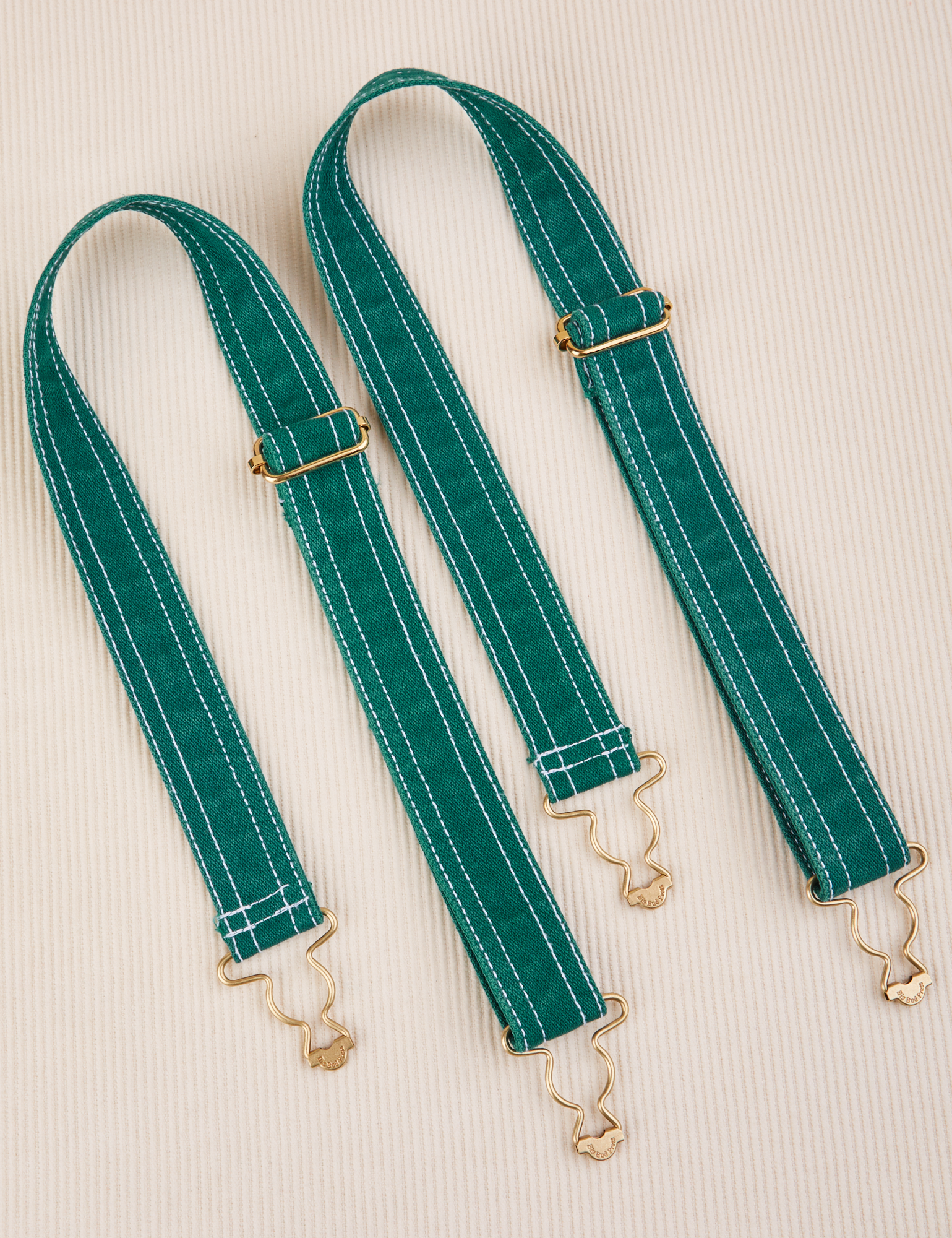 Overall Handbag Adjustable Straps in Hunter Green