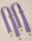 Overall Handbag Adjustable Straps in Faded Grape