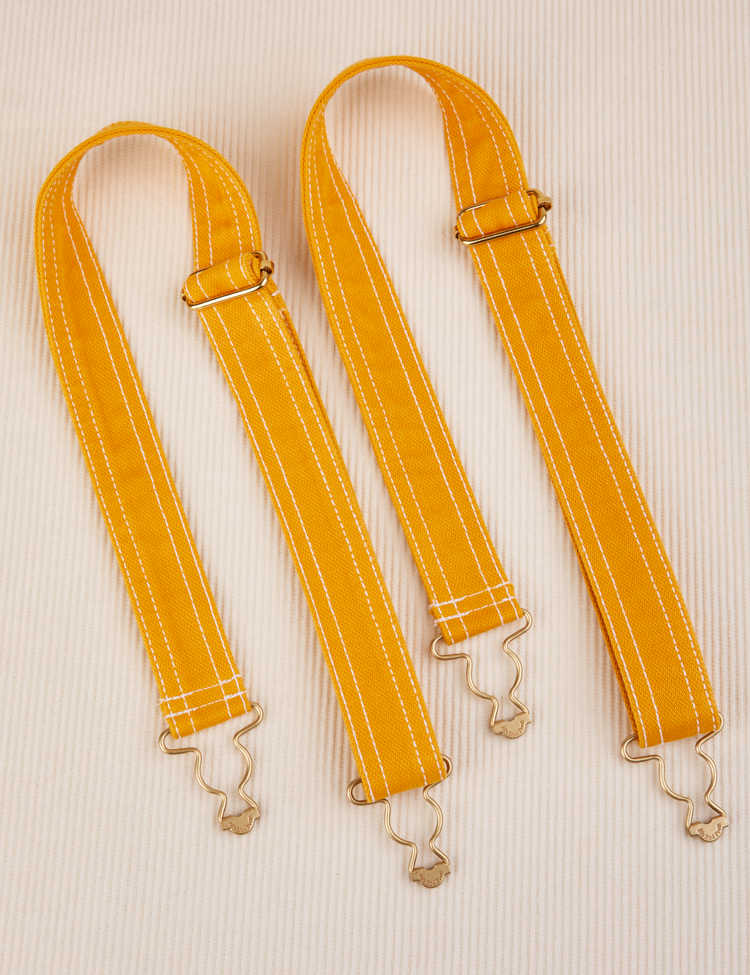 Overall Handbag Adjustable Straps in Mustard Yellow