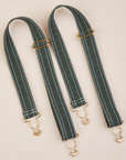 Overall Handbag Adjustable Straps in Swamp Green