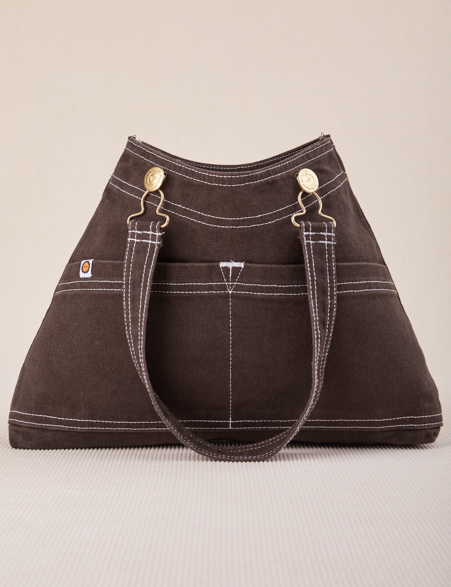 Overall Handbag in Espresso Brown