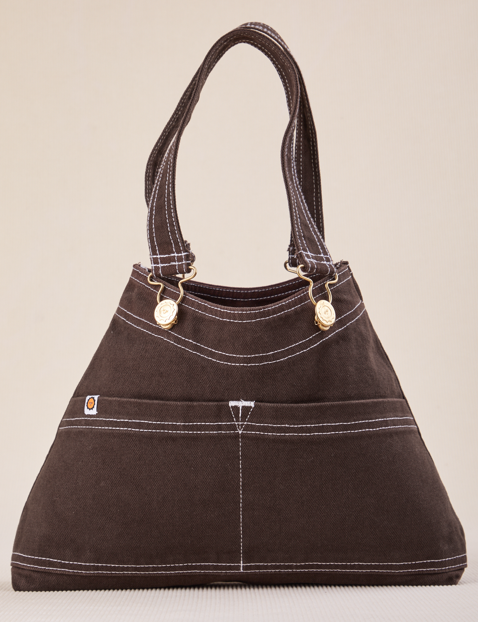 Overall Handbag in Espresso Brown