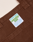 Close up of Everyday Tote Bag in Fudgesicle Brown