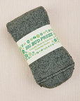 Thick Crew Sock in Swamp Green