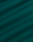 Fabric close up of the Hunter Green Deep Cut Racerback