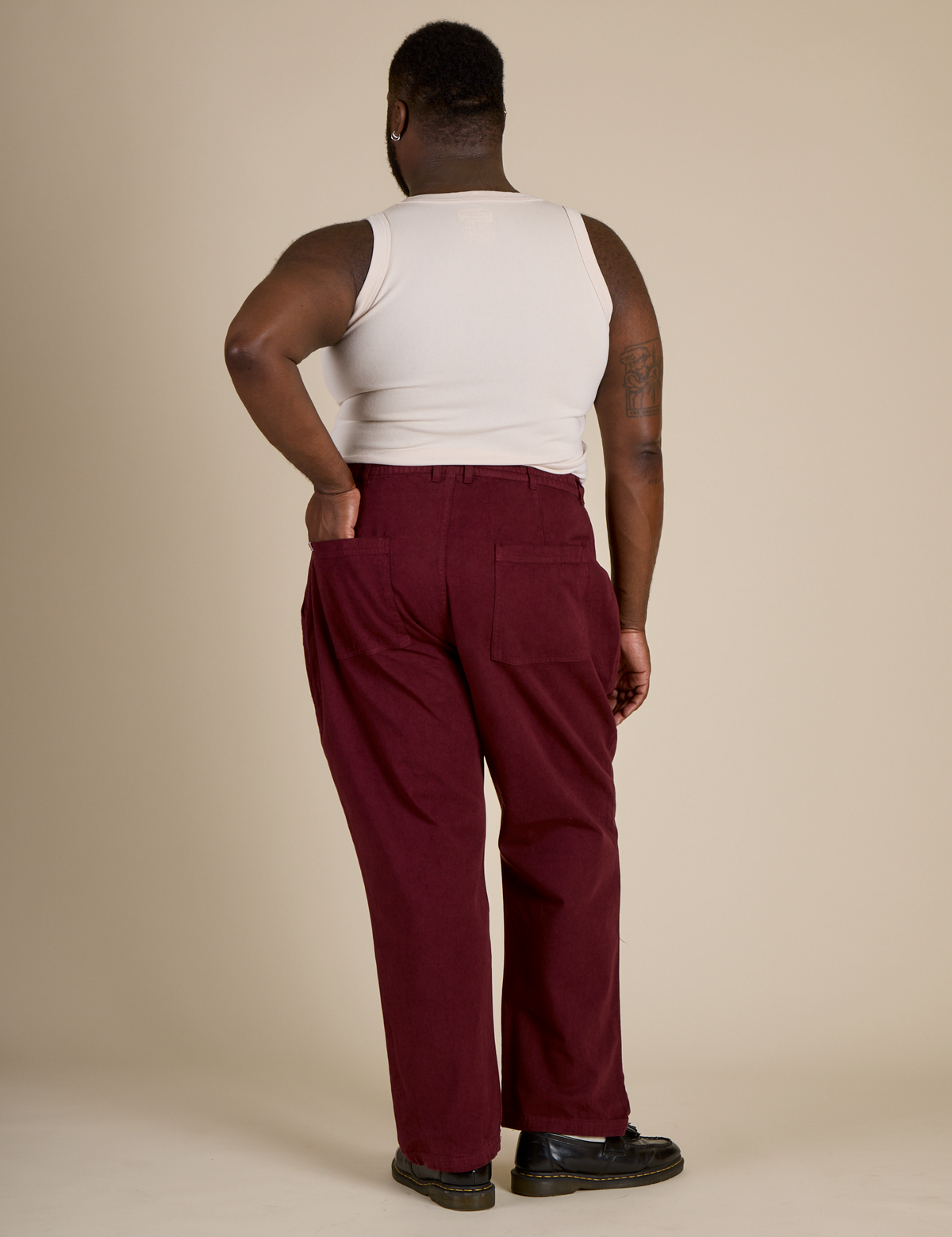 Work Pants - Red Wine