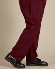 Work Pants - Red Wine