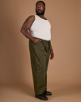 Drop Pocket Cargo Pants - Surplus Green