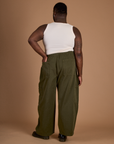Drop Pocket Cargo Pants - Surplus Green